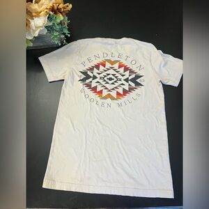 Pendleton Woolen Mills Alto Mesa Aztec Western Tee Shirt Men’s Sz S